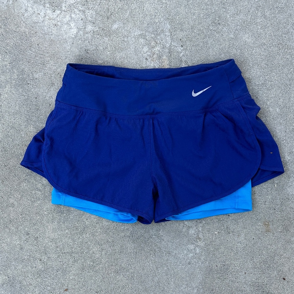 Nike Women's Royal Blue Running Shorts